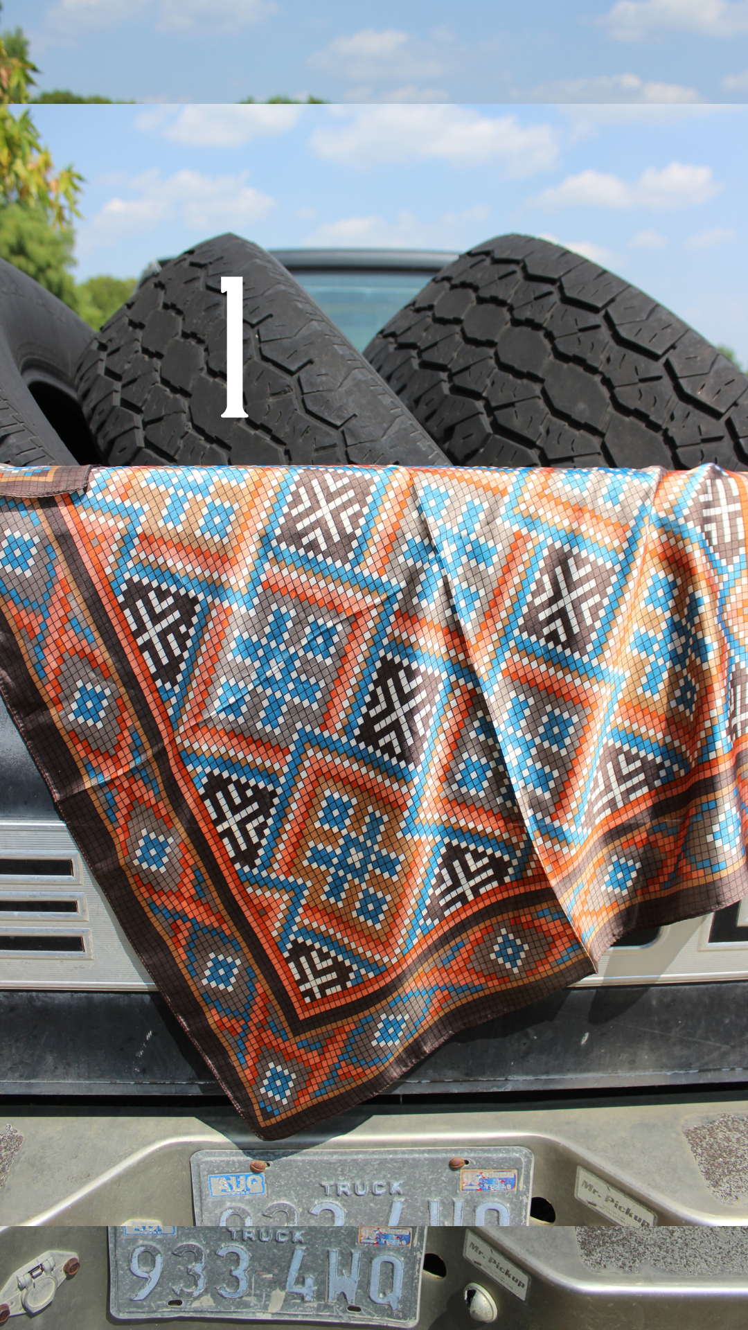 The Tulsa Medium Wild Rag (multiple options)