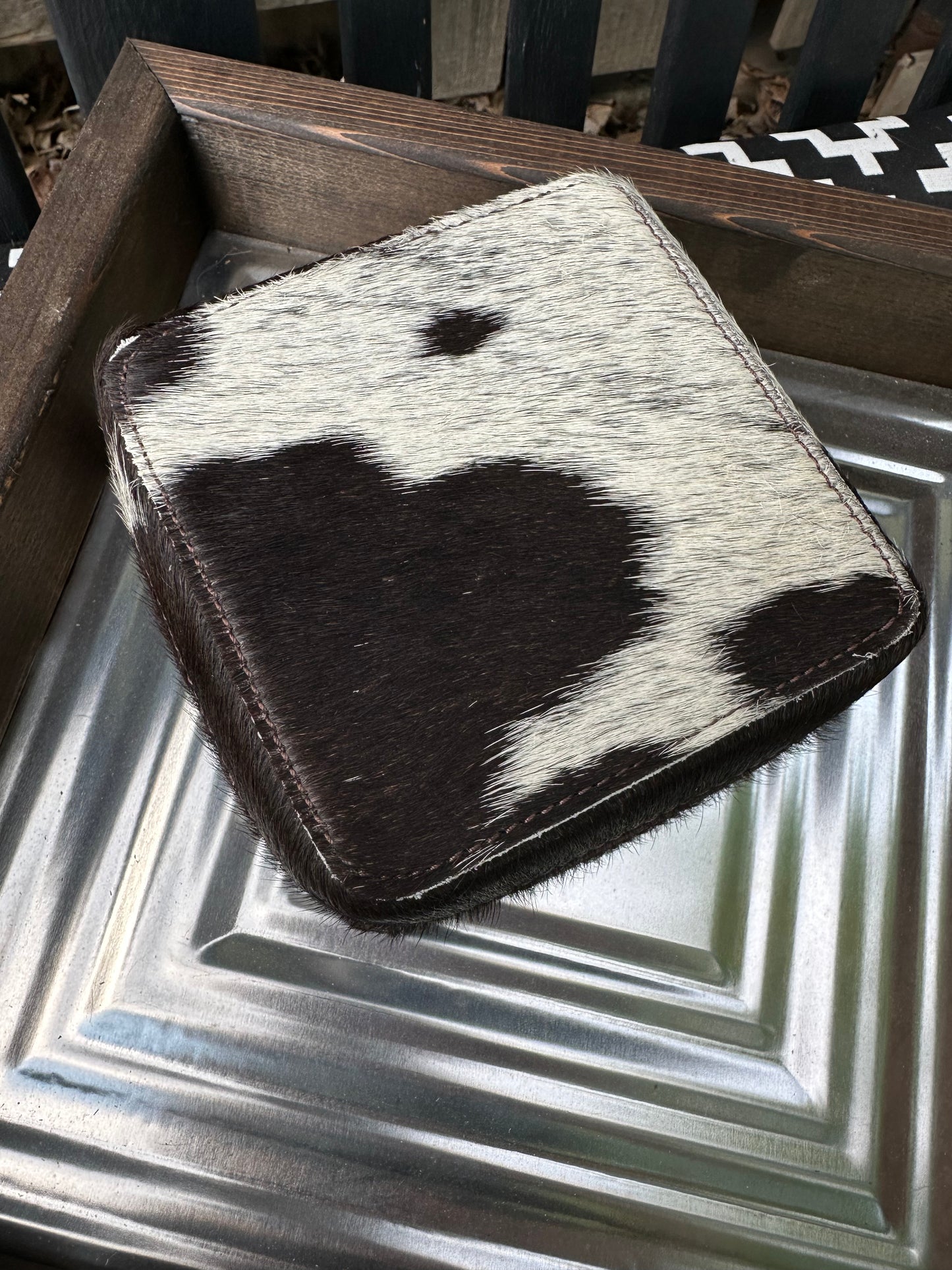 Cowhide Jewelry Box
