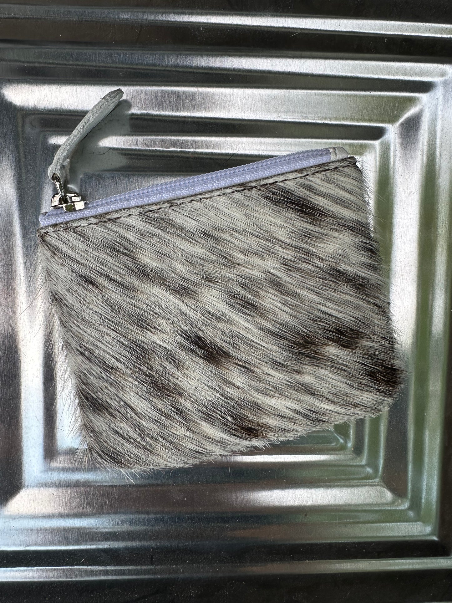 Cowhide Coin Pouches
