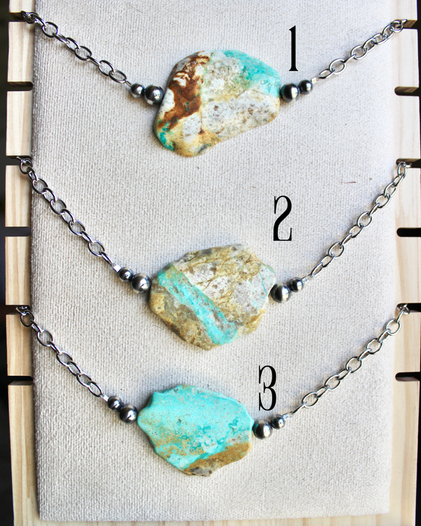 The Blue River Necklace- 17"