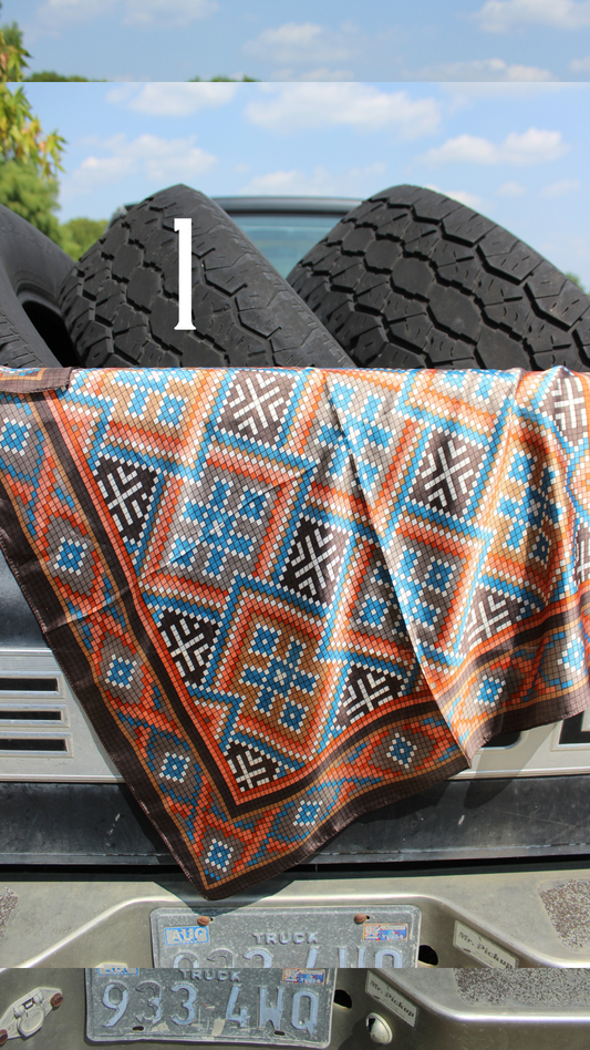 The Tulsa Medium Wild Rag (multiple options)
