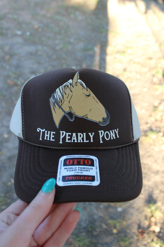 READY TO SHIP Pearly Pony Hats