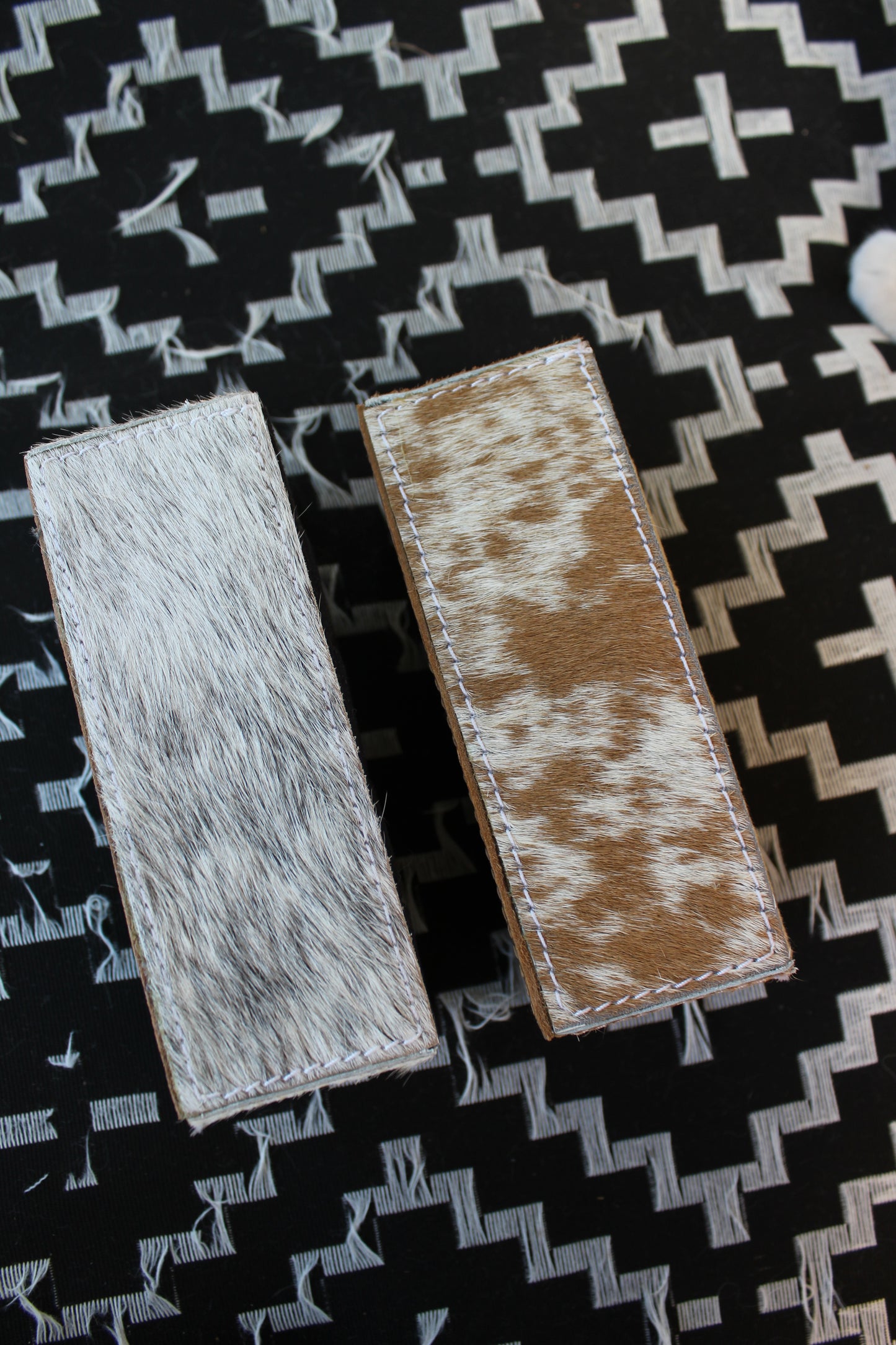 Cowhide Mini Ring Holders