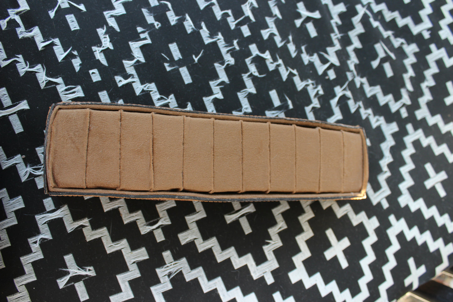 Large Cowhide Ring Holder