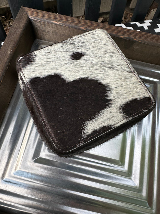 Cowhide Jewelry Box