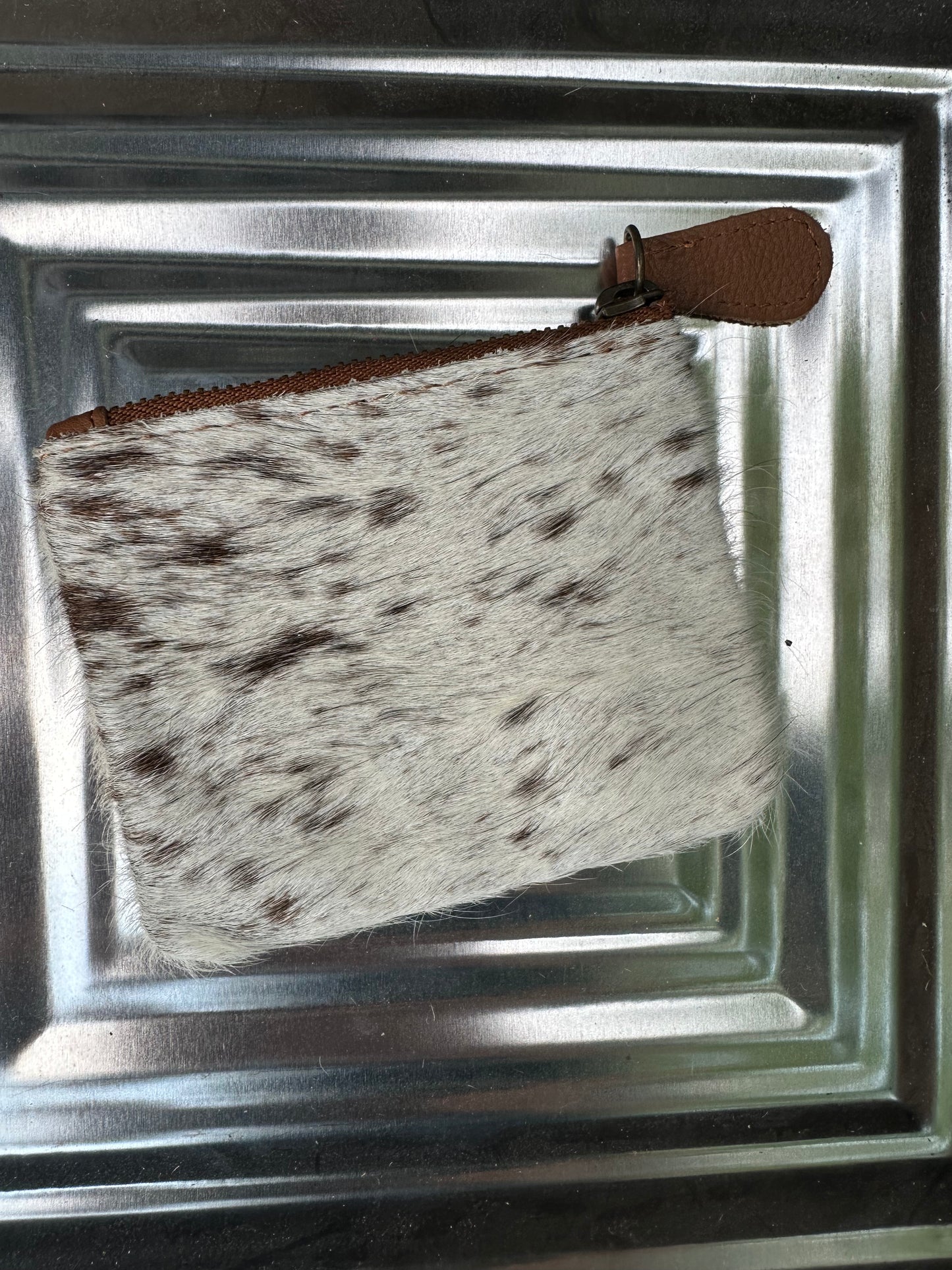 Cowhide Coin Pouches
