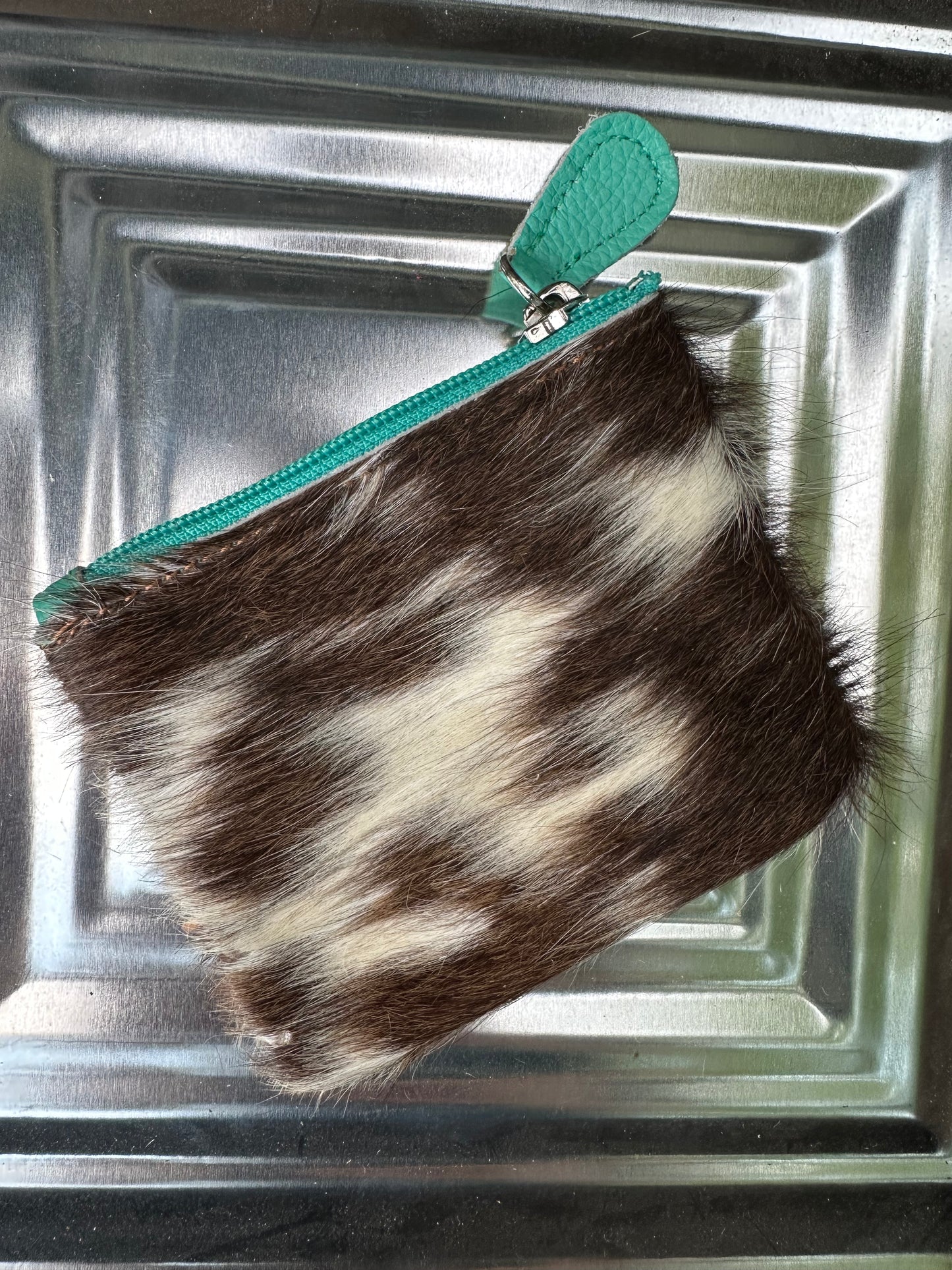 Cowhide Coin Pouches
