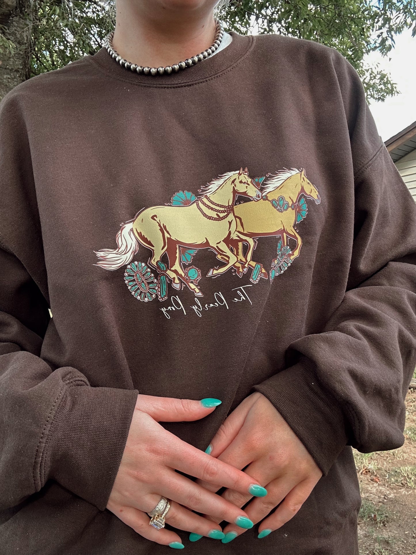 READY TO SHIP Palomino Gold Sweatshirt